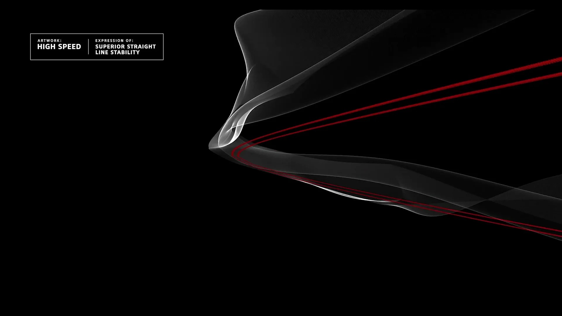 High Speed — straight line stability generative form